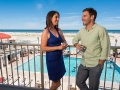 Wildwood Crest Hotel, Couple Enjoying Oceanfront Balcony