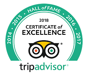 2016 Trip Advisor Certificate of Exxellence